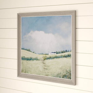 'Landscape' Picture Frame Print on Canvas (31.25'' H x 31.25'' W x 1'' D) #9786