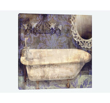 Load image into Gallery viewer, &#39;Le Bain Paris II&#39; Graphic Art Print on Wrapped Canvas 694AH

