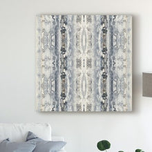 Load image into Gallery viewer, &#39;Mirrored Strata IV&#39; Acrylic Painting Print on Wrapped Canvas (set of 2) - 464CE
