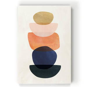 'Mod Pods II' - Graphic Art Print on Canvas 7411