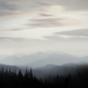 'Mountain Vista II' Graphic Art Print on Canvas 26 x 26 3192RR