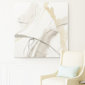 'Neutral Momentum II' - Painting Print on Canvas #1180HW
