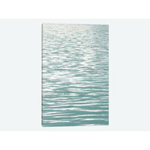 Load image into Gallery viewer, &#39;Ocean Current I&#39; Photographic Print on Canvas in Aqua (ND252)
