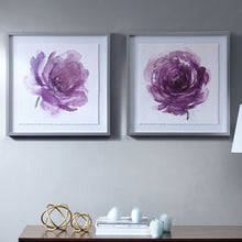 Load image into Gallery viewer, &#39;Purple Ladies Rose&#39; - 2 Piece Picture Frame Set Print on Paper MRM177
