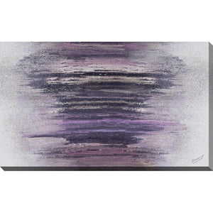 'Purple Woods' Acrylic Painting Print on Canvas 18" H x 30" W x 1" D