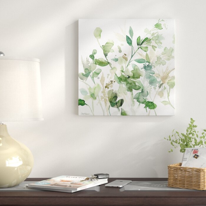 'Sage Garden I' - Oil Painting on Wrapped Canvas (16