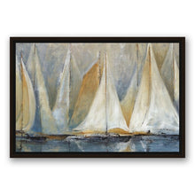 Load image into Gallery viewer, &#39;Sailboats on Water&#39; - Acrylic Painting Print on Canvas 4580RR
