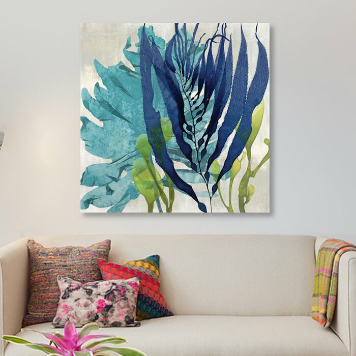 'Sea Nature II' Painting Print on Canvas MR71