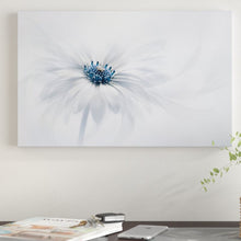 Load image into Gallery viewer, 12&quot; H x 19&quot; W x 2&quot; D White/Blue &#39;Serenity&#39; - Photograph Print  7199
