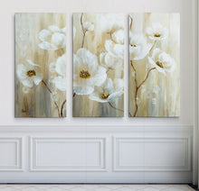 Load image into Gallery viewer, Shimmering Blossoms&#39; Multi-Piece Image on Wrapped Canvas
