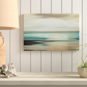'Shimmering Sea' Graphic Art Print on Wrapped Canvas 4881RR
