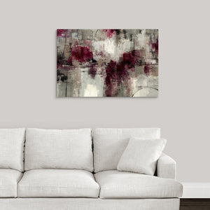 'Stone Gardens' by Silvia Vassileva Painting Print on Canvas AP723