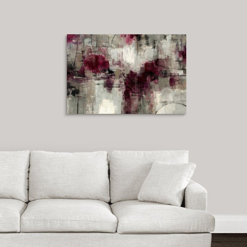 'Stone Gardens' by Silvia Vassileva Painting Print on Canvas AP723