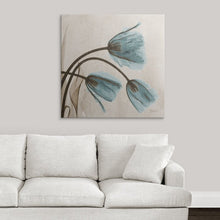 Load image into Gallery viewer, 16&quot; H x 16&quot; W x 1.5&quot; D Beige/Blue &#39;Tulip X-Ray by Albert Koetsier Photographic Print (ND30)
