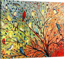 Load image into Gallery viewer, &#39;Twenty Seven Birds&#39; - Graphic Art Print GL78
