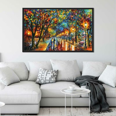 'When the Dreams Came True' Framed Oil Painting Print on Wrapped Canvas - 707CE