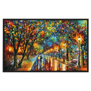 'When the Dreams Came True' Framed Oil Painting Print on Wrapped Canvas - 707CE