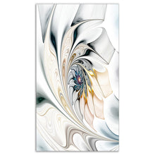Load image into Gallery viewer, &#39;White Stained Glass Art&#39; - Unframed Print 7726
