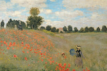Load image into Gallery viewer, 'Wild Poppies, Near Argenteuil' by Claude Monet canvas 3683RR
