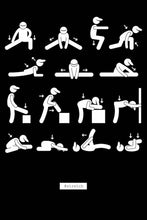 Load image into Gallery viewer, 18" H x 12" W x 0.75" D Black;Gray;Grey;Silver;White 'Workout' Graphic Art Print on Canvas MRM765
