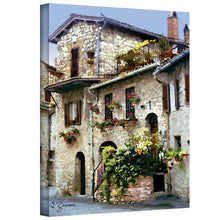 Load image into Gallery viewer, &#39;&#39;Assisi Italy&#39;&#39; by George Zucconi Painting Print on Canvas #1351HW
