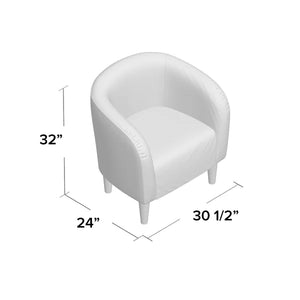 29.50'' Wide Barrel Chair