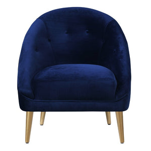 29" Wide Tufted  Velvet Barrel Chair MRM1797