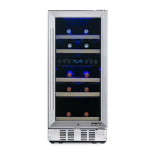 Load image into Gallery viewer, 29 Bottle Dual Zone Built-In Wine Refrigerator
