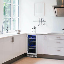 Load image into Gallery viewer, 29 Bottle Dual Zone Built-In Wine Refrigerator
