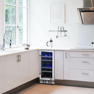29 Bottle Dual Zone Built-In Wine Refrigerator