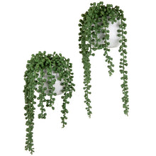 Load image into Gallery viewer, 2 - Piece Artificial Foliage Plant in Planter Set
