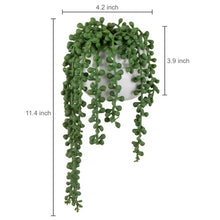 Load image into Gallery viewer, 2 - Piece Artificial Foliage Plant in Planter Set
