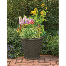 Load image into Gallery viewer, 21&quot; H x 22&quot; W x 22&quot; D 2 - Piece Resin Pot Planter Set (Set of 2)
