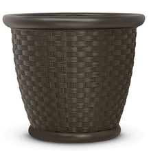 Load image into Gallery viewer, 21&quot; H x 22&quot; W x 22&quot; D 2 - Piece Resin Pot Planter Set (Set of 2)
