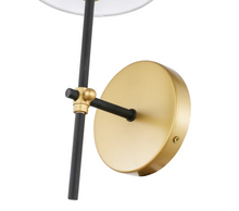 Load image into Gallery viewer, Elegant Lighting Mel 15&quot; Wall Sconce with Linen Shade MRM475
