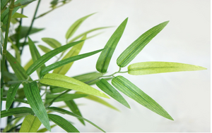 29 in. Artificial Tabletop Mini Bamboo Plant in Planter