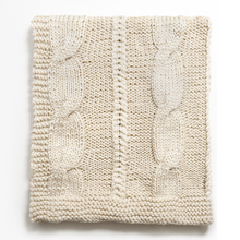 Load image into Gallery viewer, Raj Knitted Throw, Ivory
