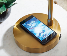 Load image into Gallery viewer, Abanson Desk Lamp Amber/Gold - Signature Design by Ashley
