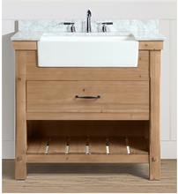 Load image into Gallery viewer, Marina 36&quot; Bathroom Vanity, Driftwood Finish 6308RR-OB
