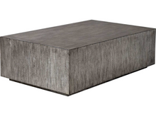 Load image into Gallery viewer, Uttermost Kareem Warm Metallic Gray 52&#39;&#39; Wide Rectangular Coffee Table MRM2077
