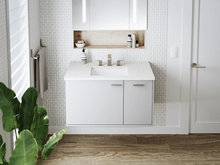 Load image into Gallery viewer, Kohler Verticyl 13-1/16" Square Vitreous China Undermount Bathroom Sink with Overflow Drain 2718AH
