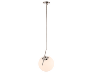 Elegant Lighting Ryland Single Light 16" Wide Pendant with Frosted Glass MRM491