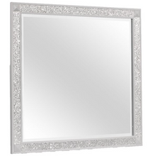 Load image into Gallery viewer, Global Furniture USA Chalice Silver Glitter Mirror
