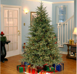 7.5 ft. Frasier Grande Artificial Christmas Tree with Dual Color LED Lights