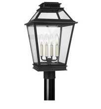 Load image into Gallery viewer, Generation Lighting Falmouth 4 Light 22&quot; Tall Outdoor Single Head Post Light
