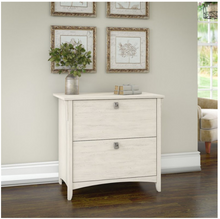 Load image into Gallery viewer, Salinas 2 Drawer Lateral File Cabinet in Antique White - Engineered Wood 6574RR
