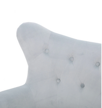Load image into Gallery viewer, Alyssa Velvet Mid-century Arm Chair by Christopher Knight Home - Light grey 1528CDR
