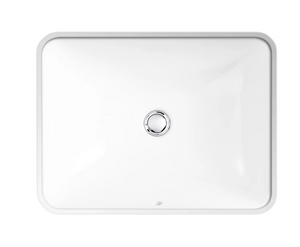 Kohler Caxton Rectangle 20-1/4" Undermount Bathroom Sink with Overflow 1341AH