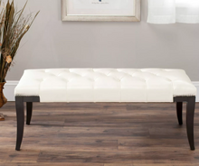 Load image into Gallery viewer, Gibbons Tufted Bench - Safavieh 3649RR
