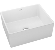 Load image into Gallery viewer, SWUF2520WH Elkay Fireclay 24-7/16" Farmhouse Sink, White 1275AH
